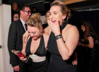 Tearful Kate Winslet uses Bafta speech to lambast social media