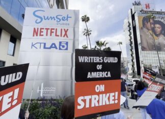 WGA strike pushes into third week
