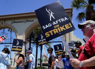 On the picket traces with Hollywood’s actors and writers