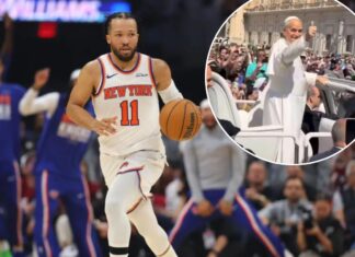 Pope Leo XIV seems to give NBA Finals-bound Knicks his blessing