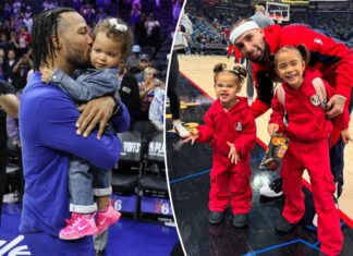 Meet the cute beginning lineup of Knicks youngsters who boosted their dads through the NBA Finals