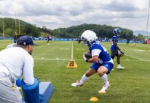 Braxton Berrios flashes a totally different aspect in Giants coaching camp begin