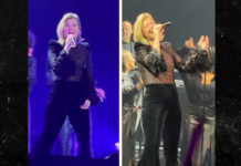 Kelly Clarkson Hits The Stage For First Show Amid Toy Bird Drama