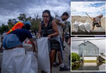 How sandbags prevent flooding along with how to use them before a big storm