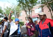 Texas Southern Students March To Vote With James Talarico