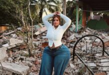 Gracie Bon Ripped for Posing Amid Panama Earthquake Damage