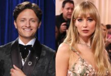 Jennifer Lawrence Reacts to Being Connor Wood's Celeb Crush