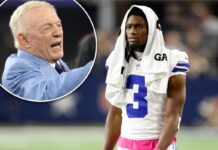 Jerry Jones, George Pickens lose it after Dak Prescott throws game-sealing Cowboys interception