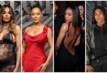 Ciara Slays For 2 In Lace & Lingerie At PFW