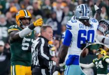 Packers survive for chaotic, penalty-filled win over Cowboys