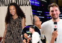 Malika Andrews makes Luka Dončić publish after Lakers interview