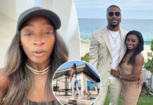 Simone Biles in tears as she and Jonathan Owens promote lavish Texas home for up to $1.24M