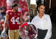 Kristin Juszczyk admits uncertainty about 49ers future at WAG celebration