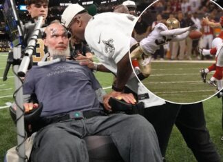 Steve Gleason makes return to Superdome to have fun blocked punt