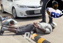 Ex-Cowboys star Dez Bryant handcuffed, held at gunpoint by cops in new video