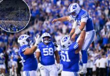 BYU caps insane school soccer slate with upset of No. 2 Notre Dame