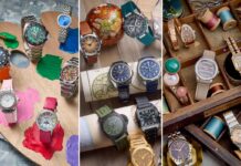 Colorful dials and straps are the luxury watch world’s ultimate flex