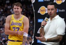 Lakers coach JJ Redick takes jab at Luka Doncic’s conditioning